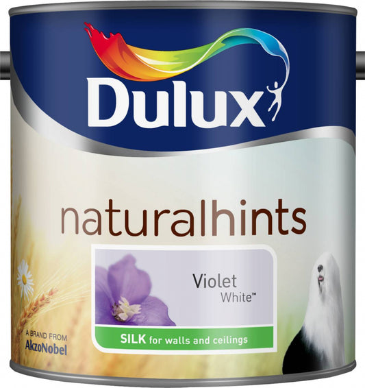 Dulux Silk 2.5L Violet White