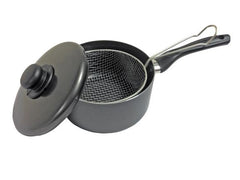 Pendeford The Chef's Choice Polished Chip Pan & Lid 20cm
