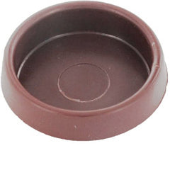 Securit Castor Cups Brown Small