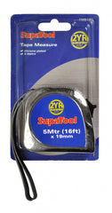 SupaTool Chrome Plated Tape Measure 5m x 19mm
