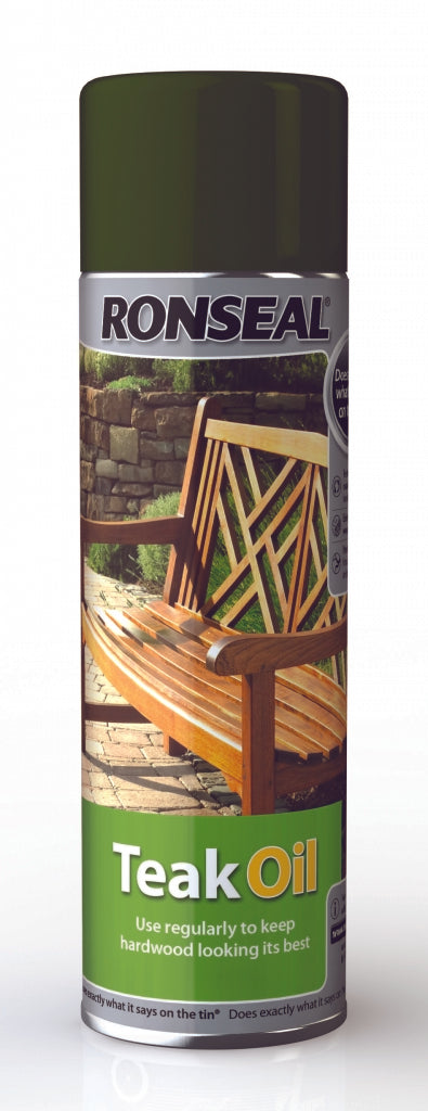 Ronseal Teak Oil Aerosol 500ml
