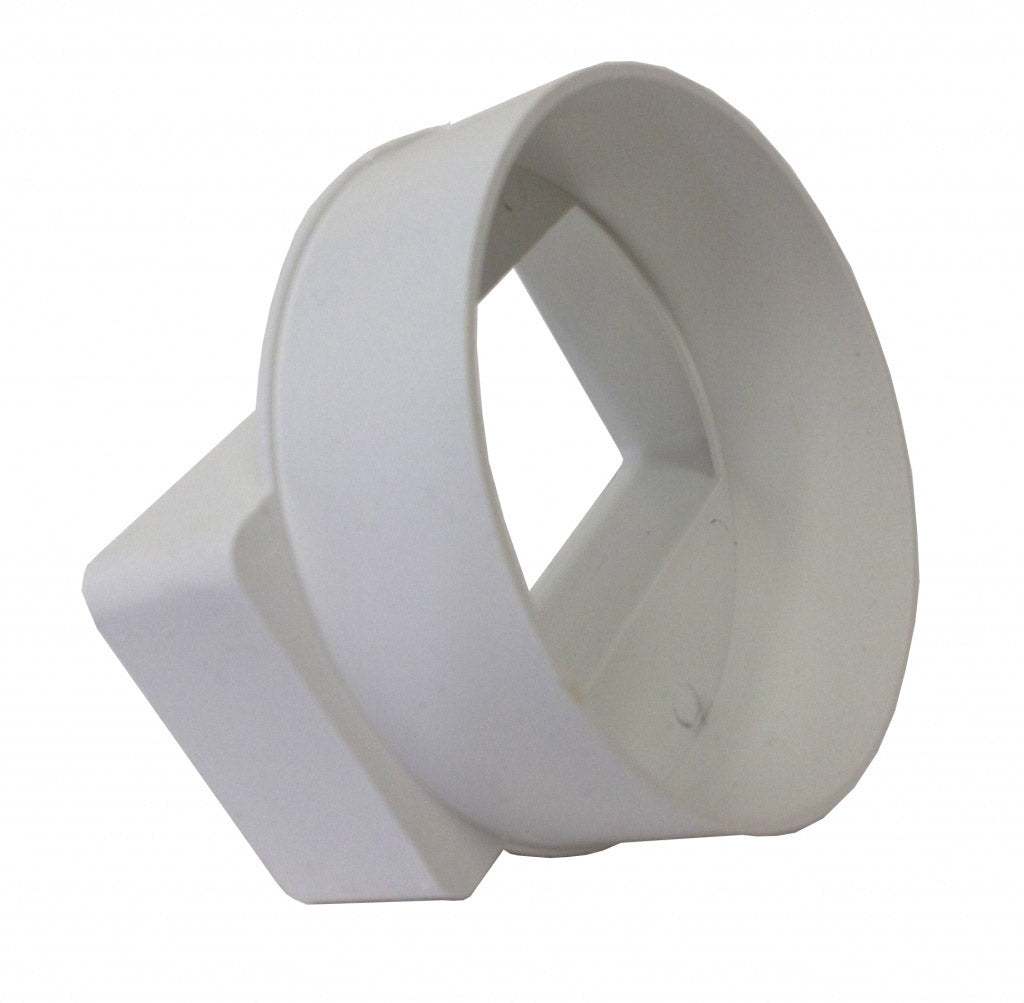Manrose Adaptor Round To Rectangular Adaptor 4"/100mm/110x54mm