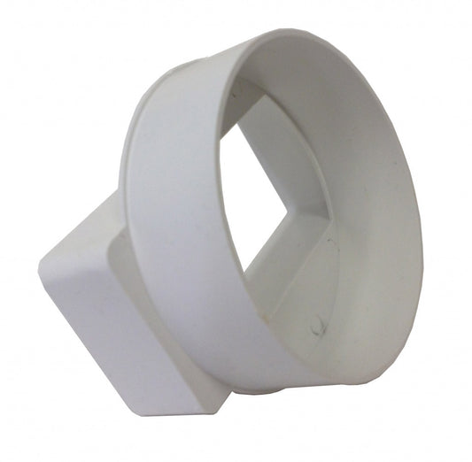 Manrose Adaptor Round To Rectangular Adaptor 4"/100mm/110x54mm