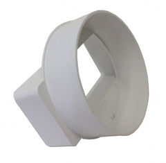 Manrose Adaptor Round To Rectangular Adaptor 4"/100mm/110x54mm