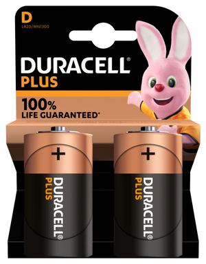 Duracell Plus Power D Size