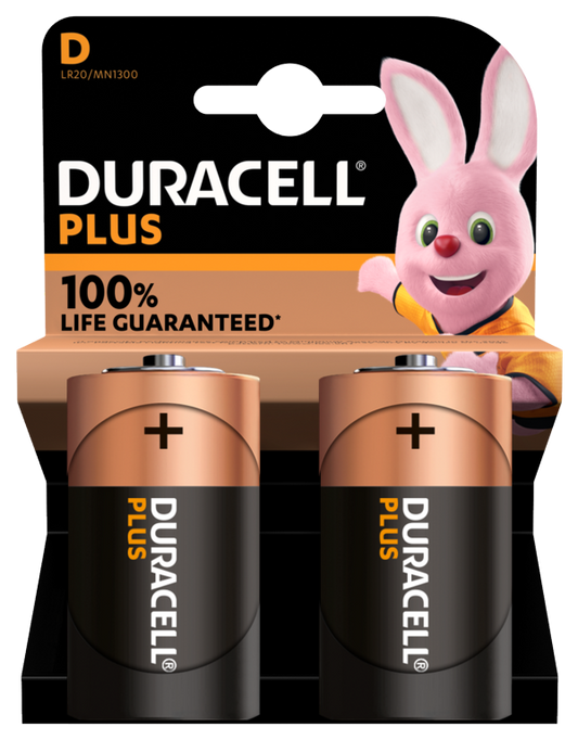 Duracell Plus Power D Size