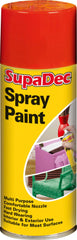 SupaDec Spray Paint 400ml Bright Red