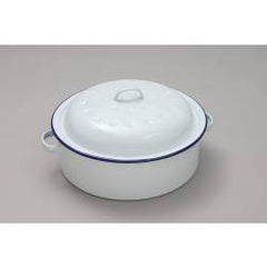 Falcon Falcon Roaster Round Traditional White 20cm x 8.5D