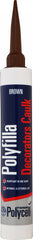 Polycell Polyfilla Decorators Caulk Brown 380ml Trade Cartridge