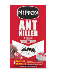 Nippon Ant Killer System 2 Traps & Liquid