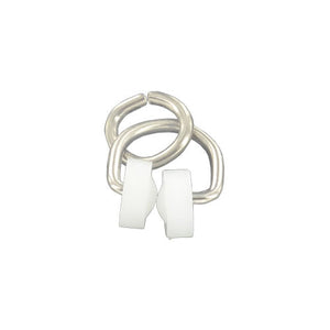 Securit Curtain Rail Runners Nickel Plated Pack of 10