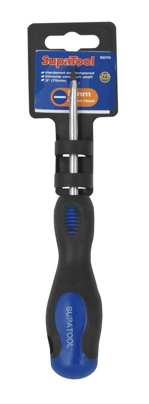 SupaTool Slotted Head Soft Grip Handle 75mm x Slotted