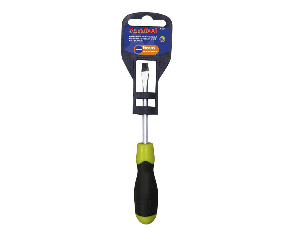 SupaTool Slotted Head Soft Grip Handle 100mm x Slotted