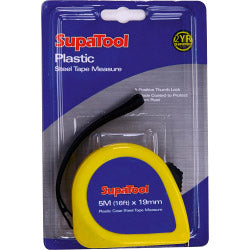 SupaTool Plastic Tape Measure 3m x 16mm