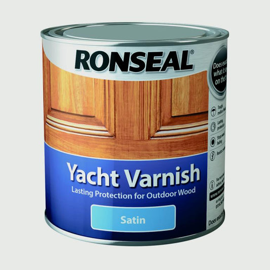 Ronseal Yacht Varnish Satin 1L
