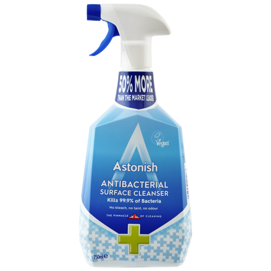 Astonish Antibacterial Surface Cleanser 750ml Pink