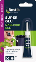 Bostik Super Glue Non Drip Gel 3g Blister