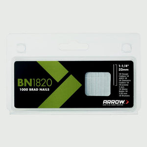 Arrow Steel Brads 32mm (1000pack)