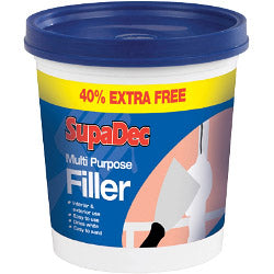 SupaDec Multi Purpose Ready Mixed Filler 600g Plus 40% Free