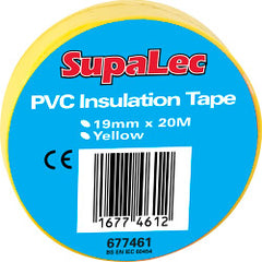Securlec PVC Insulation Tape Pack 10 Green 20m