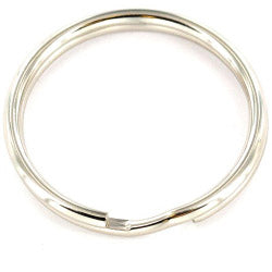 Securit Split Rings Nickel Plated (4) 30mm Pack of 10