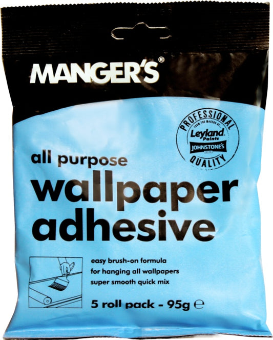 Mangers All Purpose Wallpaper Adhesive 5 Roll