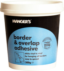 Mangers Border & Overlap Adhesive 500g