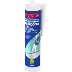 SupaDec Multi Purpose Silicone 300ml Brown