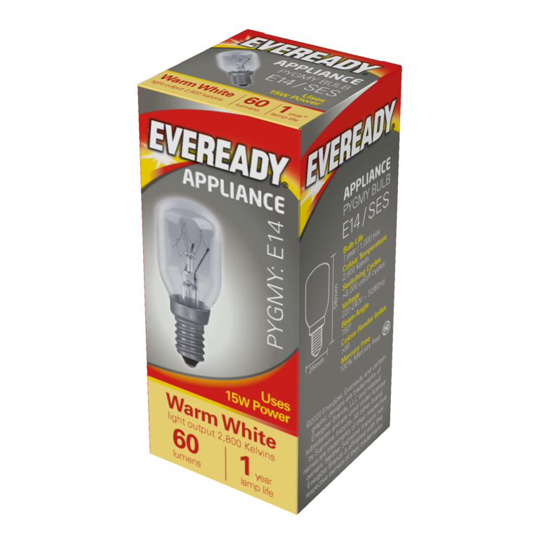 Eveready Pygmy 15W SES Clear Pack 10