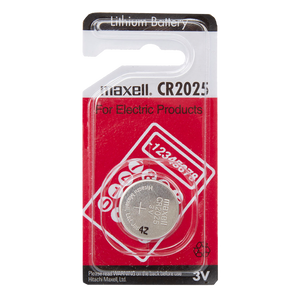 Maxell Lithium Battery CR2025