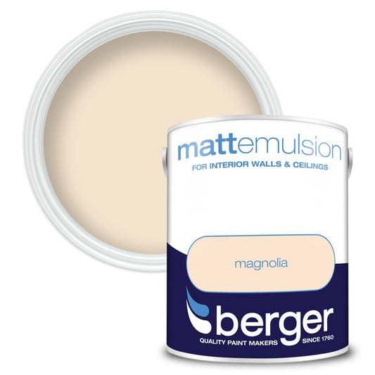 Berger Vinyl Matt 5L Magnolia