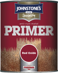 Johnstone's Anti Rust Metal Primer 750ml Red Oxide