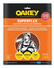 Norton Oakey Superflex 280 x 230mm Assorted (1 x C, 1 x M, 1 xF)
