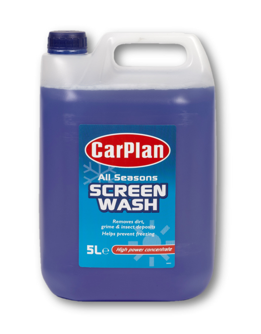 Carplan All Seasons Screen Wash 5L Concentrate