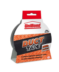 UniBond Duct Tape Black 50mm x 50m