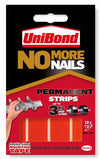 UniBond No More Nails Permanent Strips 19mm x 5cm (10 Strips)