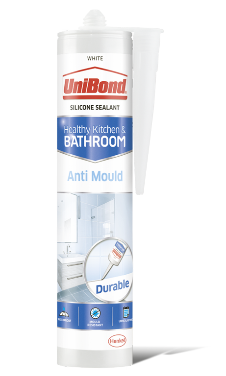 UniBond Anti-Mould Kitchen & Bathroom Sealant White