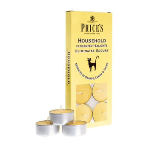 Price's Candles Tealights Pack 10 Household