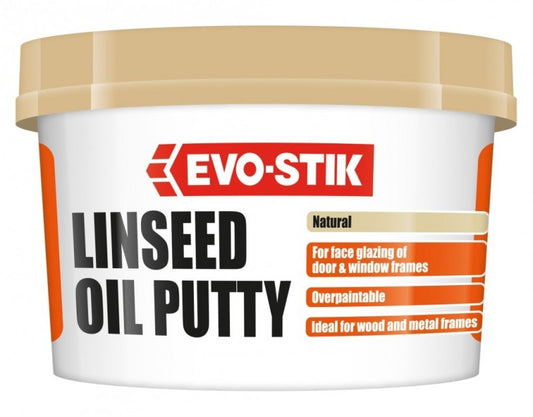 Evo-Stik Multi-Purpose Linseed Oil Putty 1kg Natural