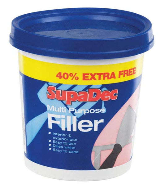SupaDec Multi Purpose Ready Mixed Filler 600g Plus 40% Free