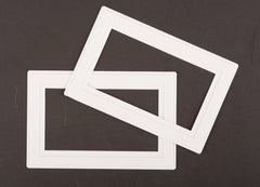 Securlec 2 Gang Finger/Switch Plate Pre-Packed (2)