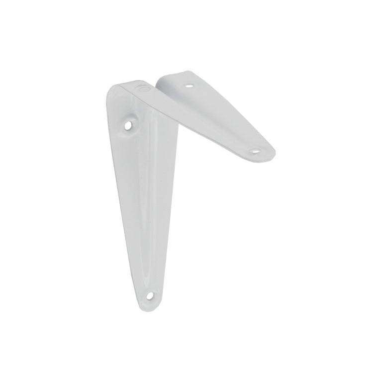 Smiths Ironmongery London Pattern Shelf Bracket 6 x 5" (150 x 125mm) White Pack 20