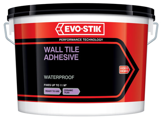 Evo-Stik Waterproof Wall Tile Adhesive 10L