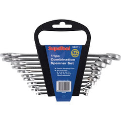 SupaTool Chrome Combination Spanner Set 11 Piece