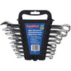 SupaTool Chrome Combination Spanner Set 8 Piece