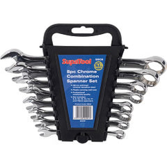 SupaTool Chrome Combination Spanner Set 8 Piece