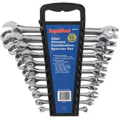 SupaTool Chrome Combination Spanner Set 22 Piece