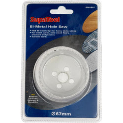 SupaTool Bi-Metal Hole Saw 67mm