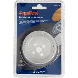 SupaTool Bi-Metal Hole Saw 70mm