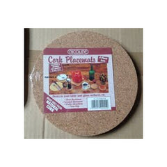 Nicoline Round Cork Placemats 20cm diameter